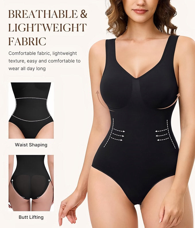 Ribbed Contour Bodysuit