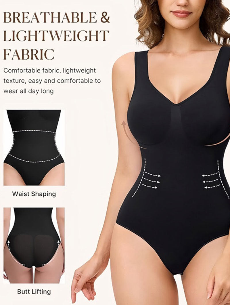 Ribbed Contour Bodysuit